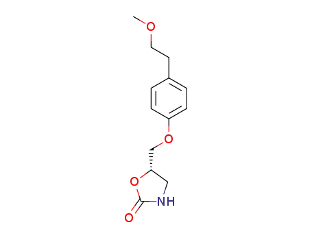 (S)-5-((4-(2-methoxyethyl)phenoxy)methyl)oxazolidin-2-one