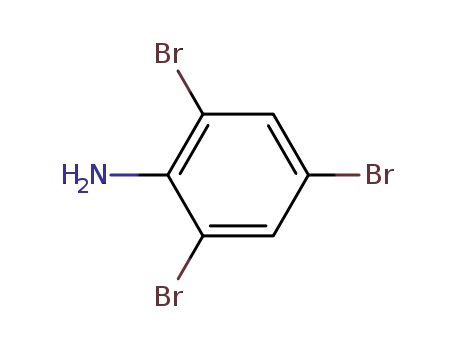 Molecular Structure of 147-82-0 (2,4,6-Tribromoaniline)