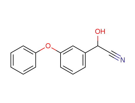 2-hydroxy-2-(3-phenoxyphenyl)acetonitrile