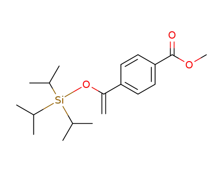 methyl 4-(1-((triisopropylsilyl)oxy)vinyl)benzoate