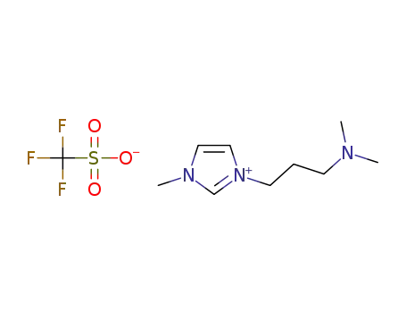 1-methyl-3-(3'-dimethylaminopropyl)imidazolium trifluoromethanesulfonate
