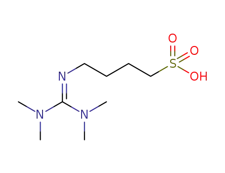 4-(1,1,3,3-tetramethylguanidine-2-yl)butylsulfonic acid