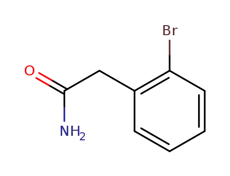 Molecular Structure of 65999-53-3 (2-(2-bromophenyl)acetamide)
