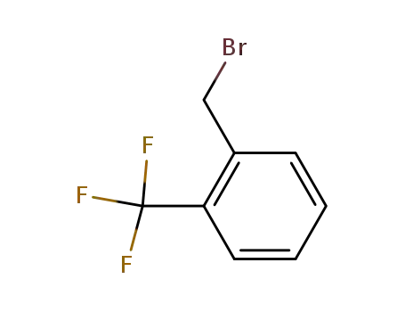 Molecular Structure of 395-44-8 (2-(Trifluoromethyl)benzyl bromide)