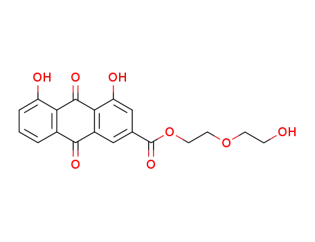 2-(2-hydroxyethoxy)ethyl 4,5-dihydroxy-9,10-dioxo-9,10-dihydroanthracene-2-carboxylate