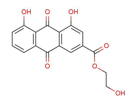 2-hydroxyethyl 4,5-dihydroxy-9,10-dioxo-9,10-dihydroanthracene-2-carboxylate