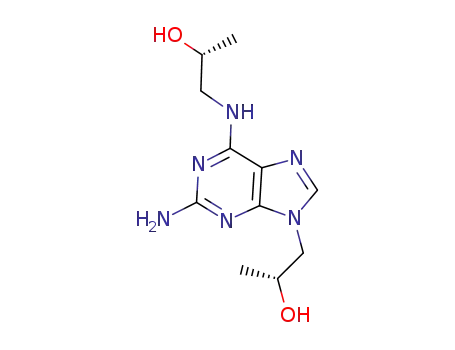 (R)-1-{2-amino-6-[((R)-2-hydroxypropyl)amino]-9H-purin-9-yl}propan-2-ol