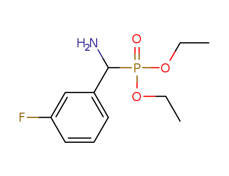α-O,O'-diethyl amino(3-fluorophenyl)methylphosphonate