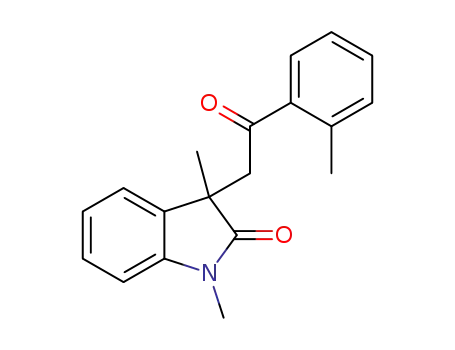 1,3-dimethyl-3-(2-oxo-2-(o-tolyl)eth yl)indolin-2-one