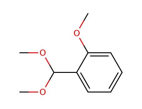 Molecular Structure of 58378-33-9 (1-(Dimethoxymethyl)-2-methoxybenzene)