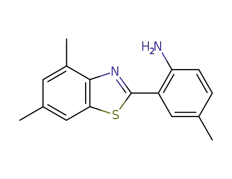 2-(4,6-dimethyl-benzothiazol-2-yl)-4-methyl-aniline