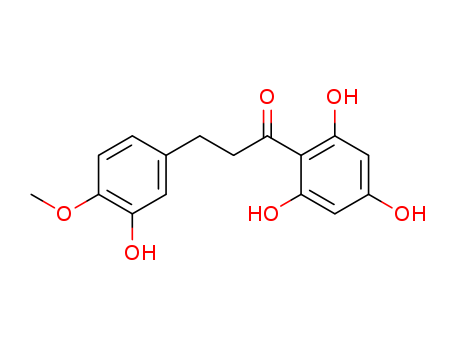 1-Propanone, 3-(3-hydroxy-4-methoxyphenyl)-1-(2,4,6-trihydroxyphenyl)-
