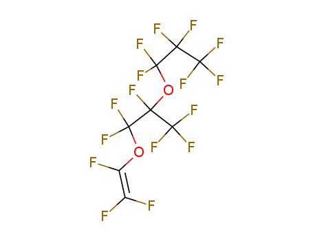 Propane,1-[1-[difluoro[(1,2,2-trifluoroethenyl)oxy]methyl]-1,2,2,2-tetrafluoroethoxy]-1,1,2,2,3,3,3-heptafluoro-
