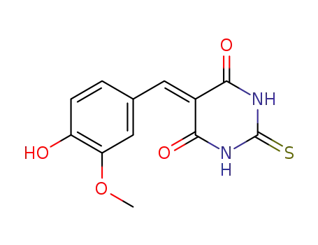 5-(3-methoxyl-4-hydroxybenzylidene)-2-thioxodihyropyrimidine-4,6(1H,5H)-dione