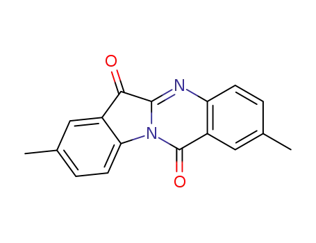 2,8-dimethylindolo[2,1-b]quinazoline-6,12-dione