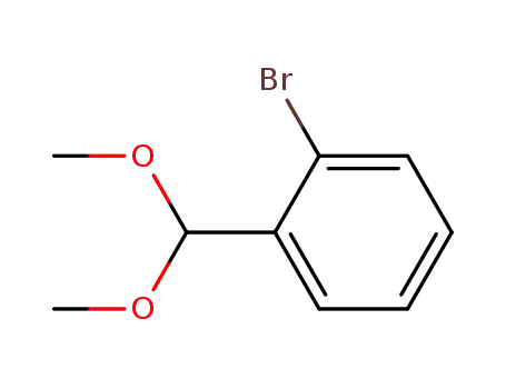 Molecular Structure of 35849-09-3 (2-BROMOBENZALDEHYDE DIMETHYL ACETAL)