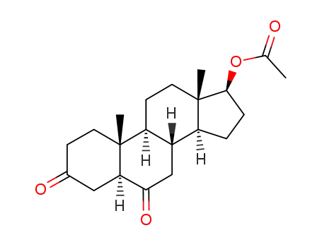 17β-acetoxy-5α-androstan-3,6-dione