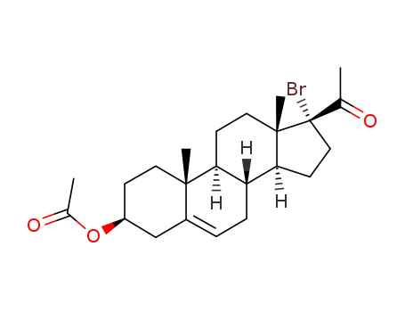 3β-acetoxy-17-bromo-pregn-5-en-20-one