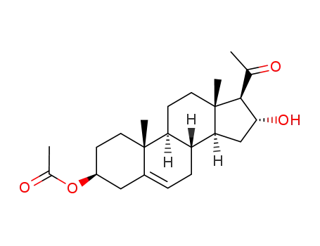 3β-acetoxy-16α-hydroxy-pregn-5-en-20-one