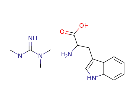 bis(dimethylamino)methaniminium DL-2-amino-3-(1H-indol-3-yl)propanoate