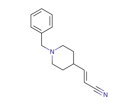 (2E)-3-(1-benzylpiperidin-4-yl)prop-2-enenitrile