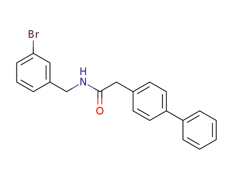 2-([1,1'-biphenyl]-4-yl)-N-(3-bromobenzyl)acetamide