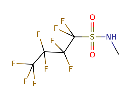 68298-12-4,N-(Methyl)nonafluorobutanesulfonamide,N-methyl-perfluorobutane-1-sulfonamide;N-methylperfluorobutanesulfonamide;1-Butanesulfonamide,1,1,2,2,3,3,4,4,4-nonafluoro-N-methyl;N-methyl-perfluorobutane sulphonamide;N-methylperfluorobutylsulphonamide;N-methylnonafluorobutanesulfonamide;