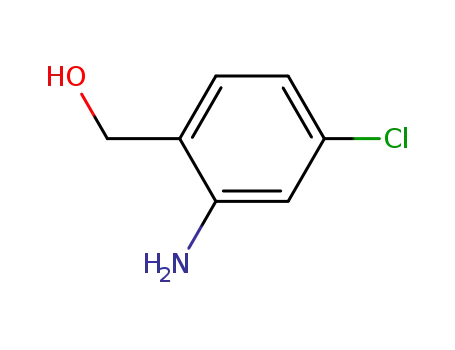 Molecular Structure of 37585-16-3 (2-AMINO-4-CHLORO-BENZENEMETHANOL)