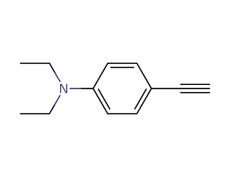 Molecular Structure of 41876-70-4 (4'-DIETHYLAMINOPHENYL ACETYLENE)