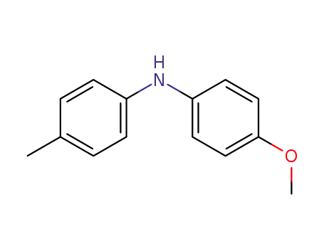Molecular Structure of 39253-43-5 (N-(4-Methoxyphenyl)-4-methylbenzenamine)