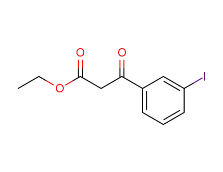 Molecular Structure of 68332-33-2 (3-(3-IODO-PHENYL)-3-OXO-PROPIONIC ACID ETHYL ESTER)