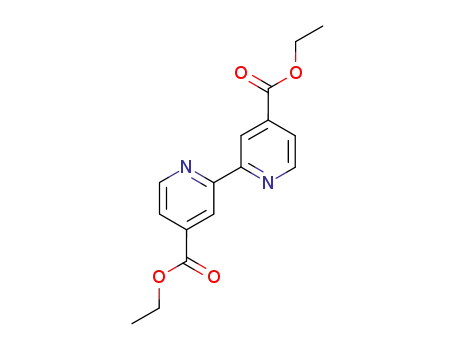 Molecular Structure of 1762-42-1 (4,4'-Bis(ethoxycarbonly)-2,2'-bipyridine)