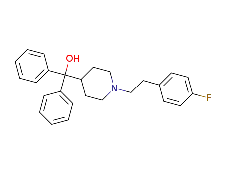 (1-(4-fluorophenethyl)piperidin-4-yl)diphenylmethanol
