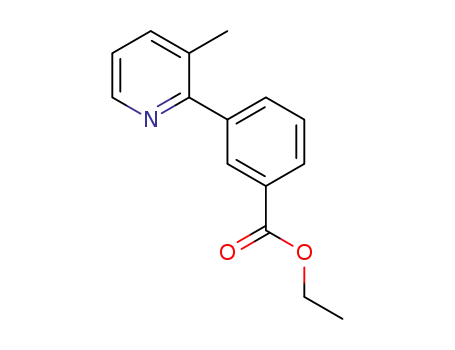 ethyl 3-(3-methylpyridin-2-yl)benzoate