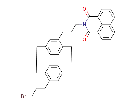 4-(3-bromopropyl)-12-[3-{N-(1,8-naphthalimidyl)}propyl]-[2.2]paracyclophane
