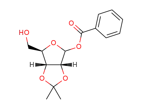 1-O-benzoyl-2,3-O-isopropylidene-D-ribofuranoside