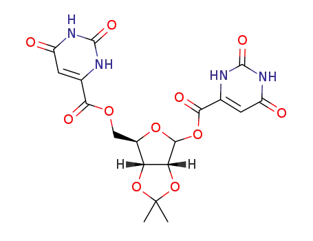 1',5'-O-diorotyl-2',3'-O-isopropylidene-D-ribofuranoside