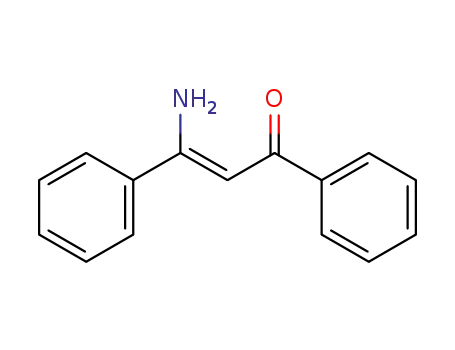 Molecular Structure of 98815-39-5 (2-Propen-1-one, 3-amino-1,3-diphenyl-, (2Z)-)
