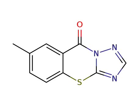 7-methyl-9H-[1,2,4]triazolo[5,1-b][1,3]benzothiazin-9-one