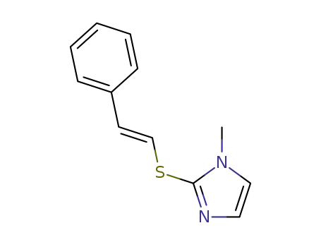 (E)-1-methyl-2-(styrylthio)-1H-imidazole