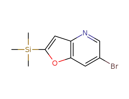 6-bromo-2-(trimethylsilyl)furo[3,2-b]pyridine
