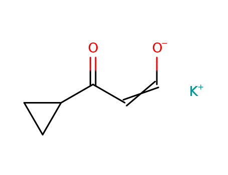 potassium 3-cyclopropyl-3-oxoprop-1-en-1-olate