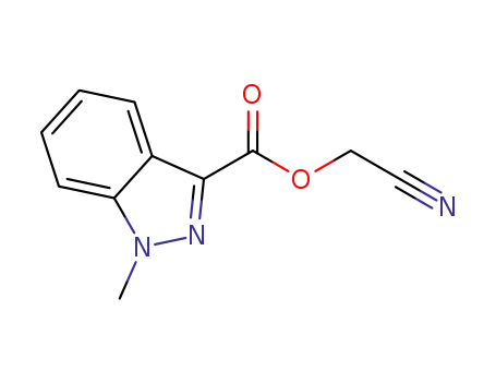 cyanomethyl 1-methyl-1H-indazole-3-carboxylate