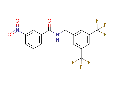N-(3,5-bis(trifluoromethyl)benzyl)-3-nitrobenzamide