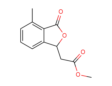 methyl 2-(4-methyl-3-oxo-1,3-dihydroisobenzofuran-1-yl)acetate