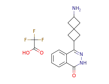 4-((aR)-6-aminospiro[3.3]heptan-2-yl)phthalazin-1-(2H)-one trifluoroacetate