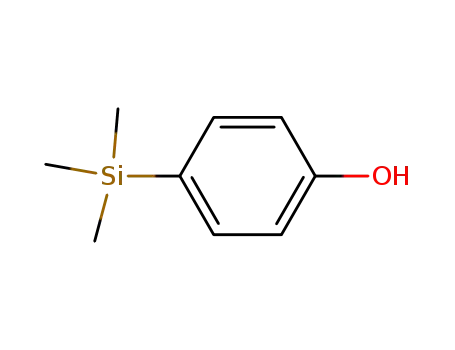 Phenol,4-(trimethylsilyl)- cas  13132-25-7