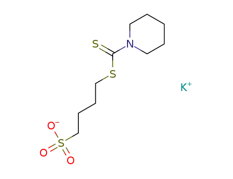 potassium 4-((piperidine-1-carbonothioyl)thio)butane-1-sulfonate