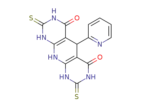 5-(pyridin-2-yl)-2,8-dithioxo-2,3,7,8,9,10-hexahydropyrido[2,3-d:6,5-d′]dipyrimidine-4,6(1H,5H)-dione
