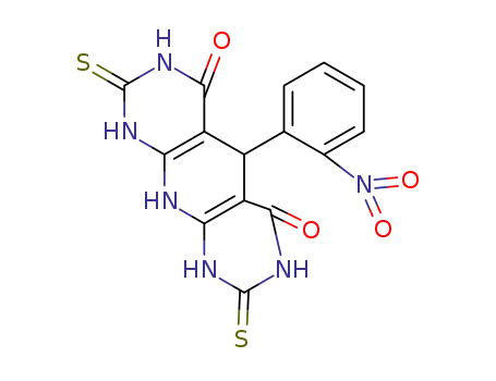 5-(2-nitrophenyl)-2,8-dithioxo-2,3,7,8,9,10-hexahydropyrido[2,3-d:6,5-d′]dipyrimidine-4,6(1H,5H)-dione